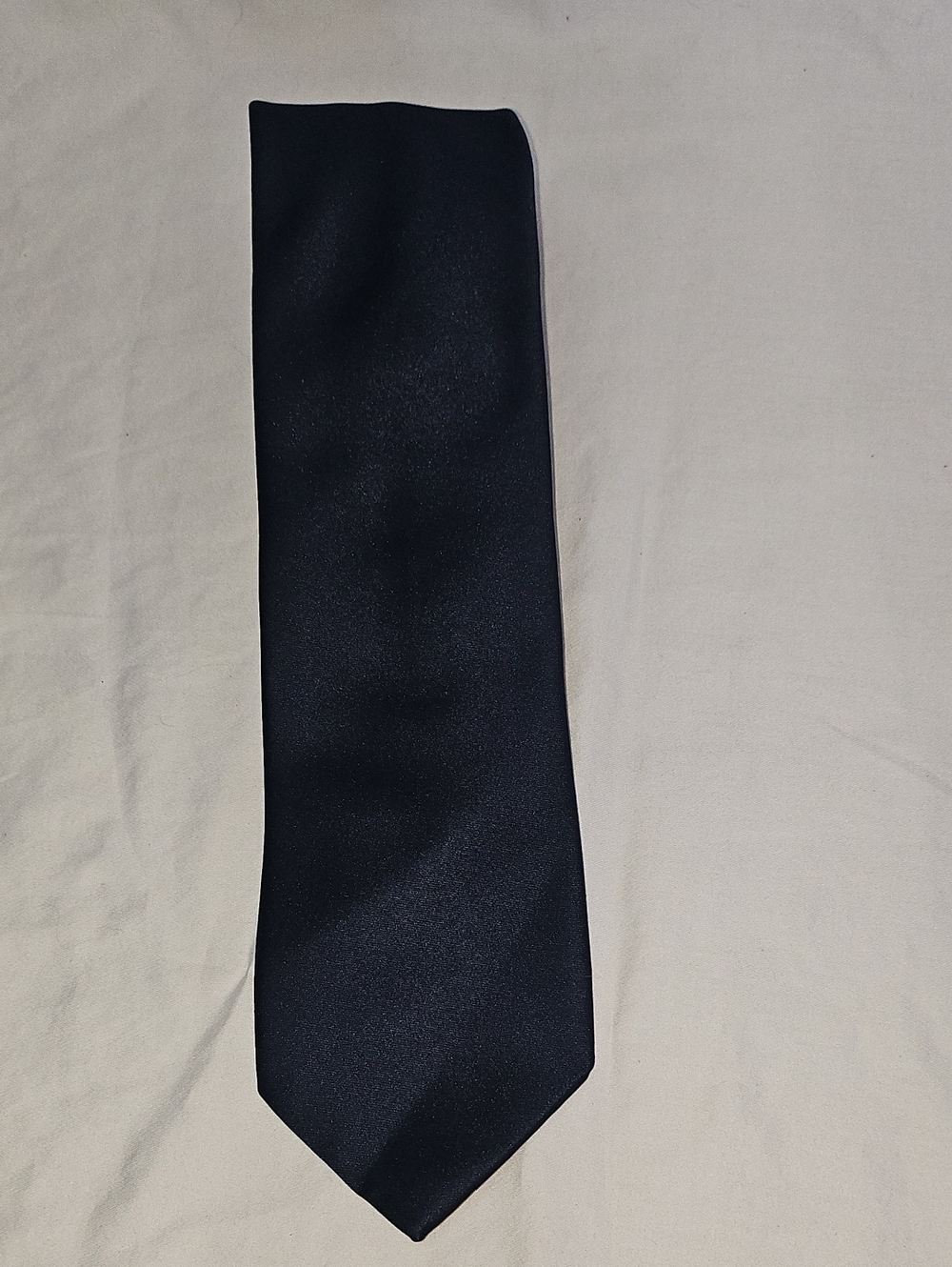 Joseph & Feiss Gold Classic Solid Navy Tie